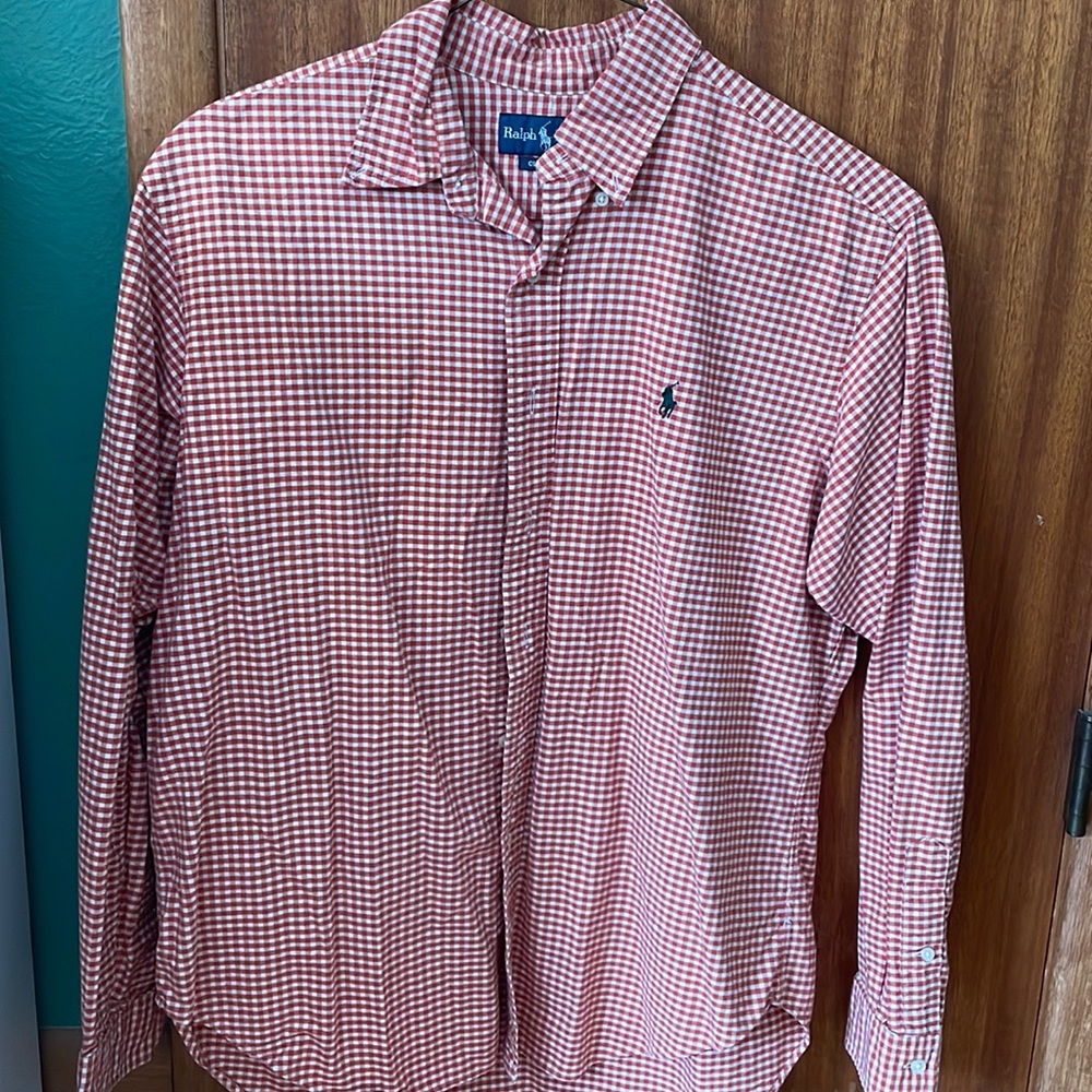 Ralph Lauren classic fit button up shirt